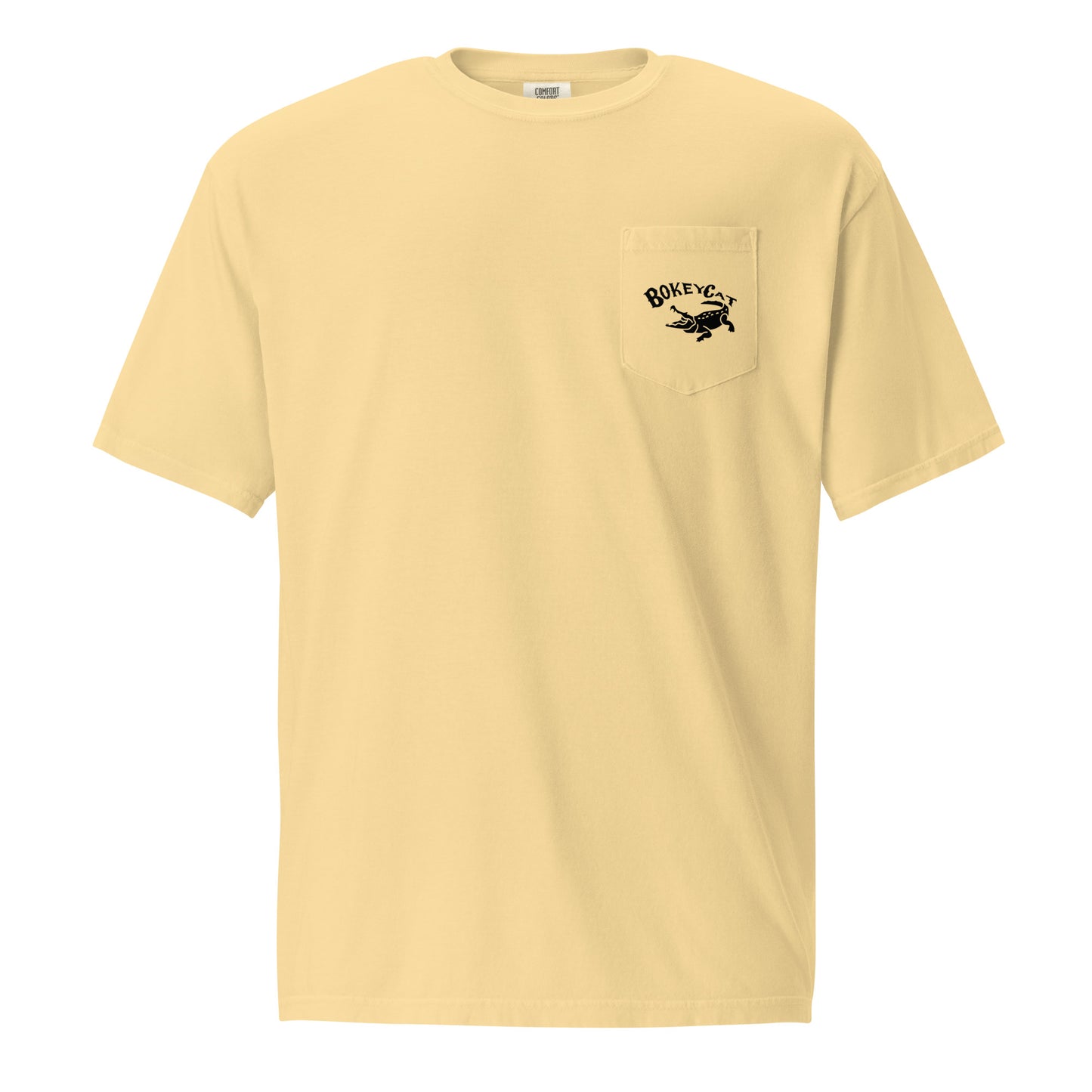 BokeyCat garment-dyed pocket t-shirt