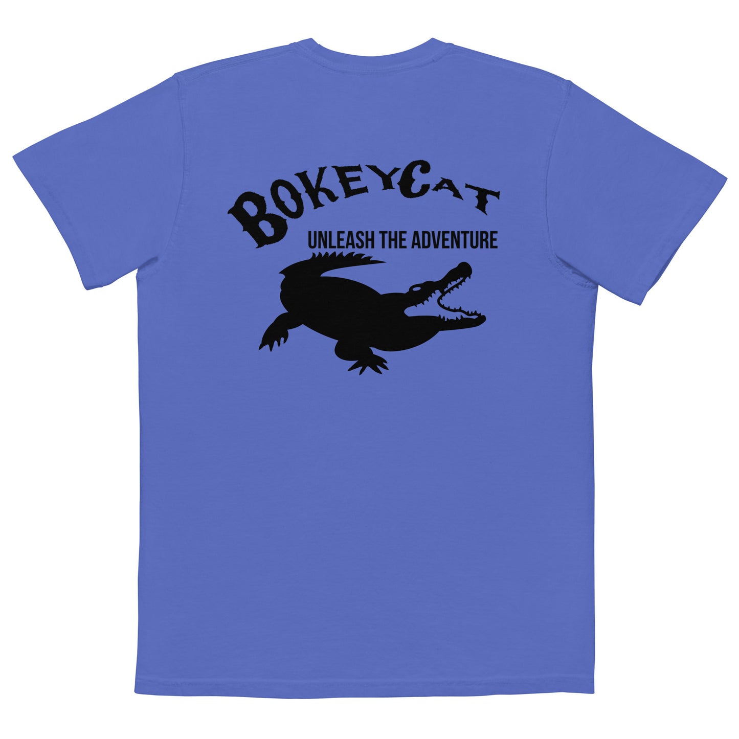 BokeyCat garment-dyed pocket t-shirt