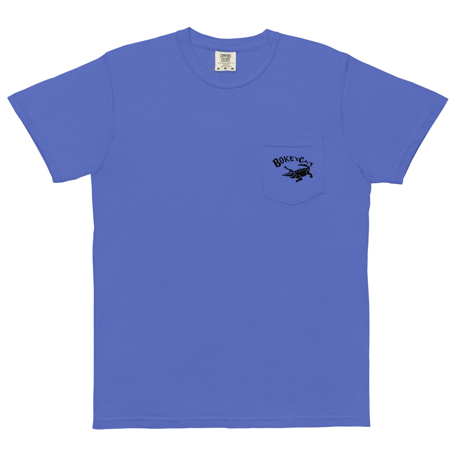 BokeyCat garment-dyed pocket t-shirt