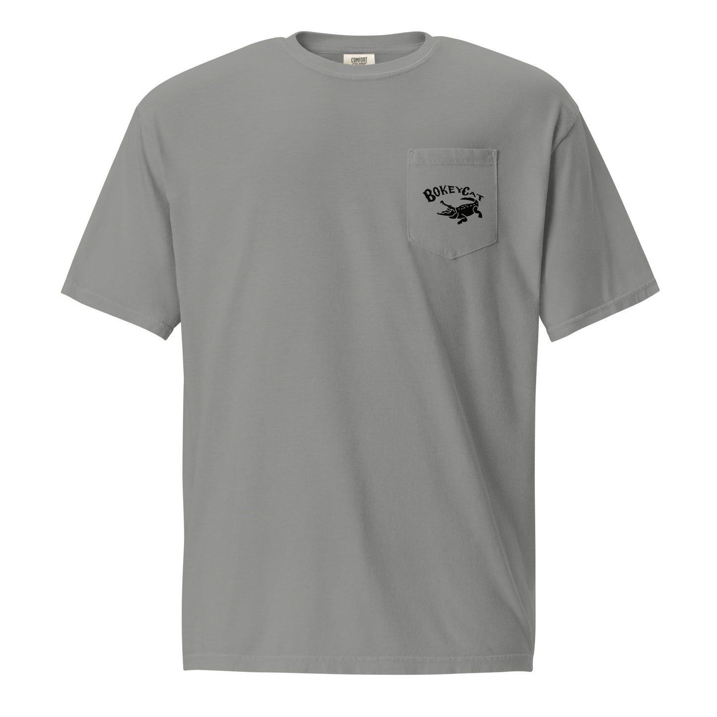 BokeyCat garment-dyed pocket t-shirt
