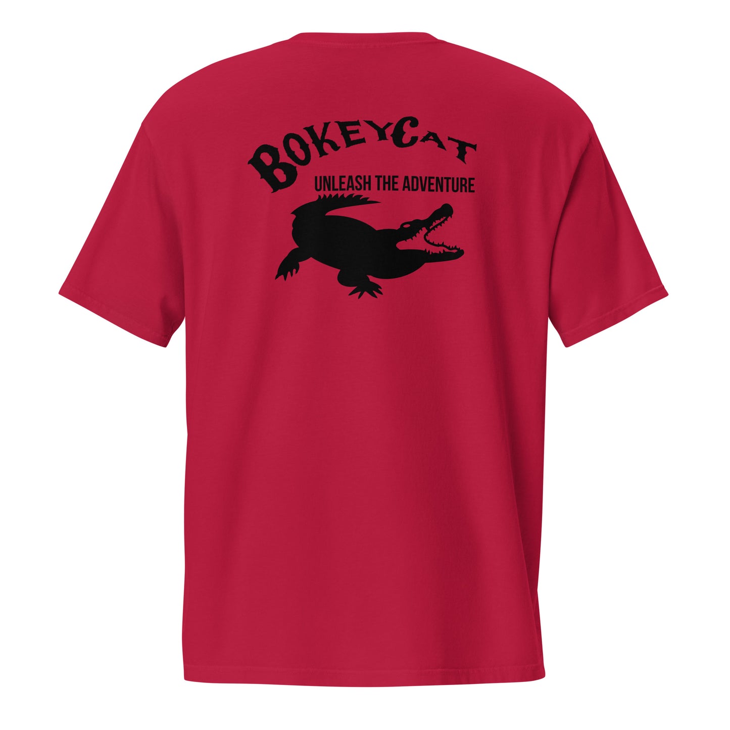 BokeyCat garment-dyed pocket t-shirt