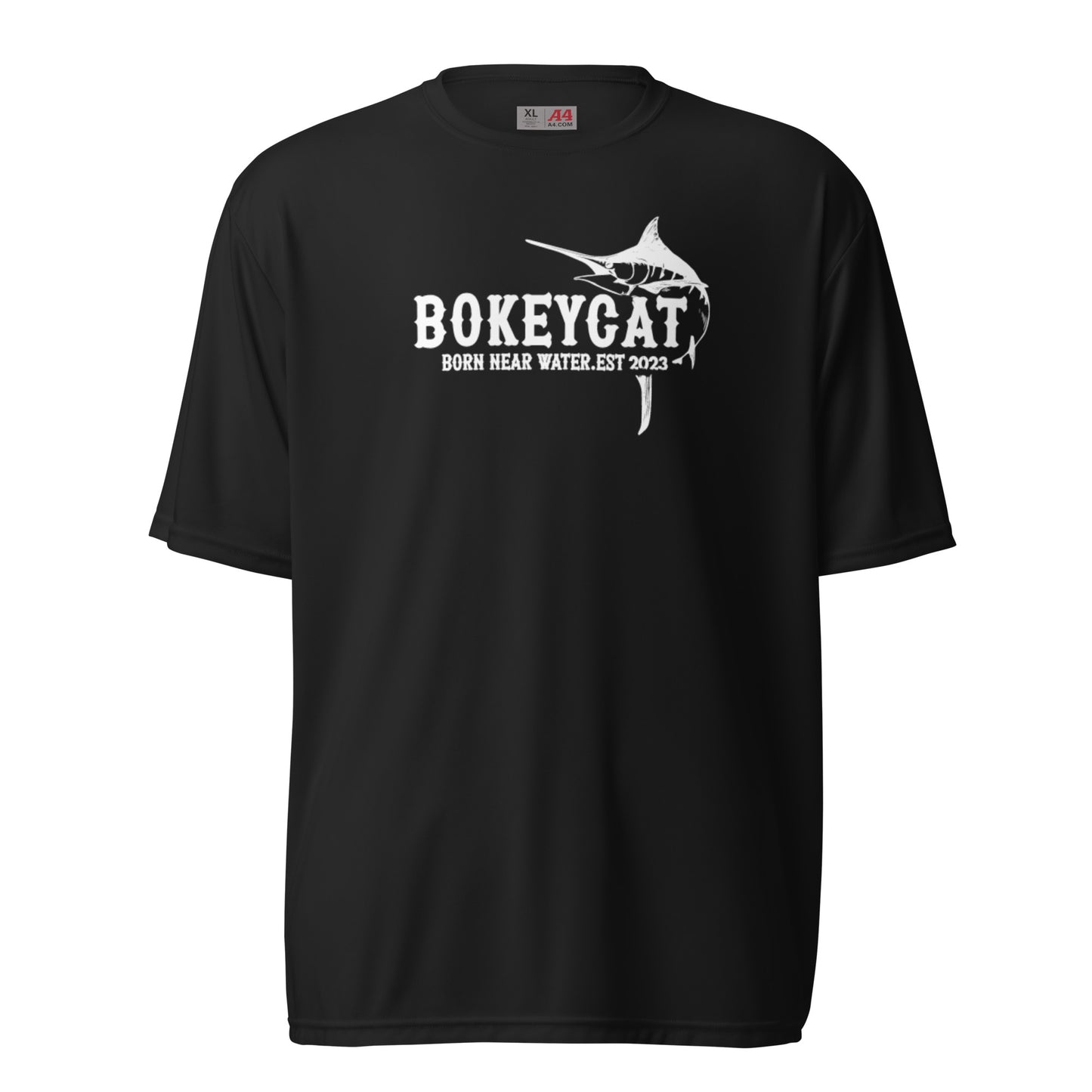 BokeyCat Unisex performance crew neck t-shirt