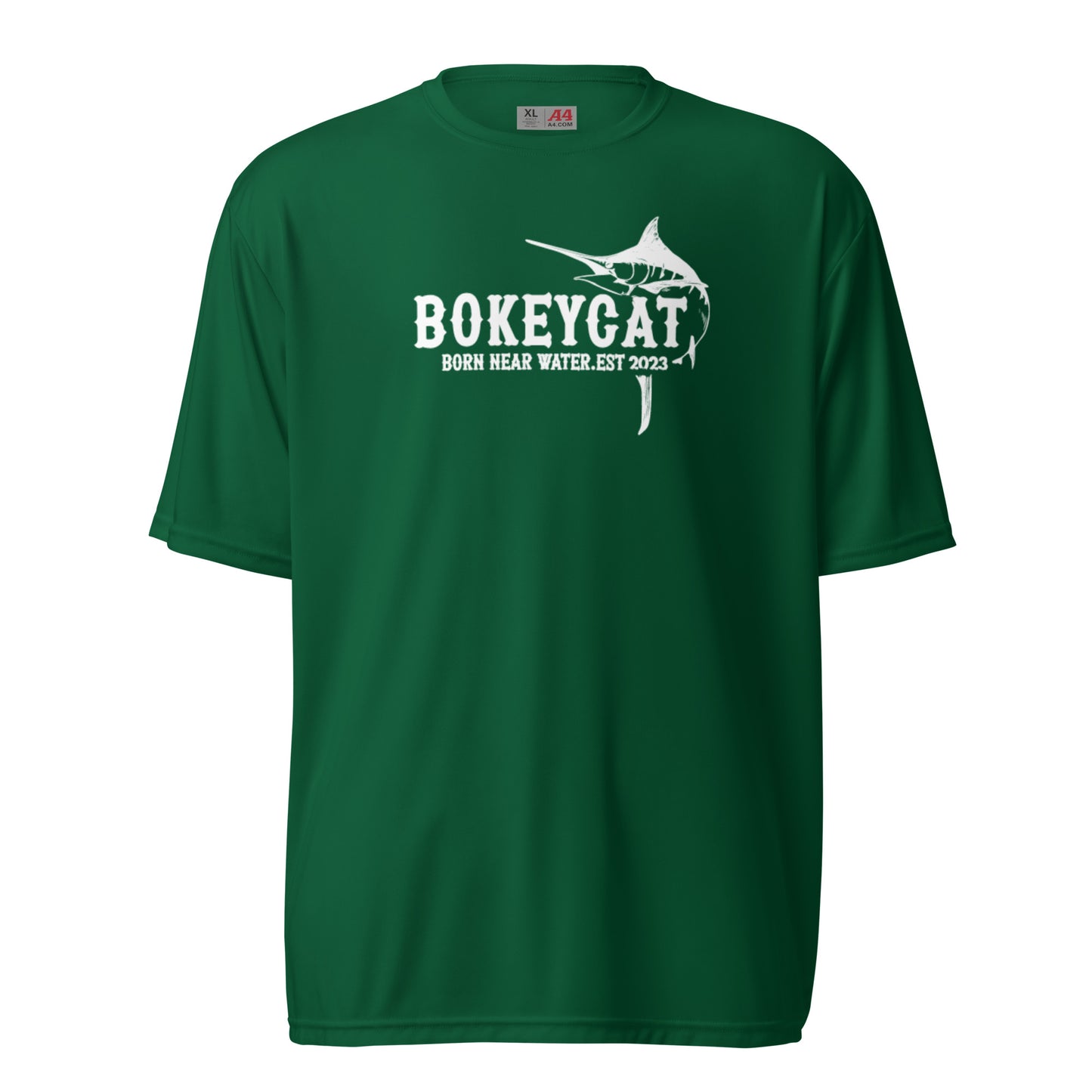 BokeyCat Unisex performance crew neck t-shirt