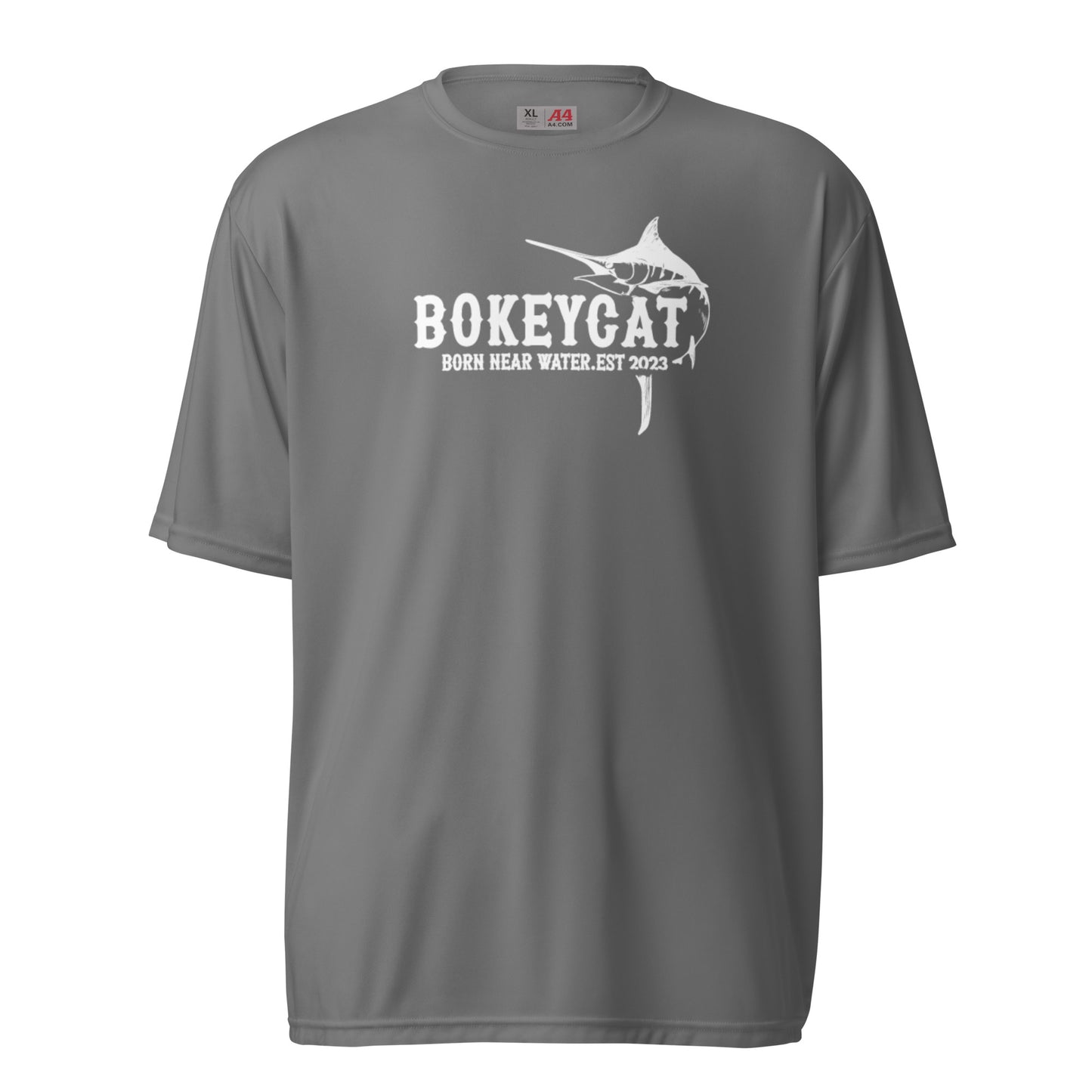 BokeyCat Unisex performance crew neck t-shirt