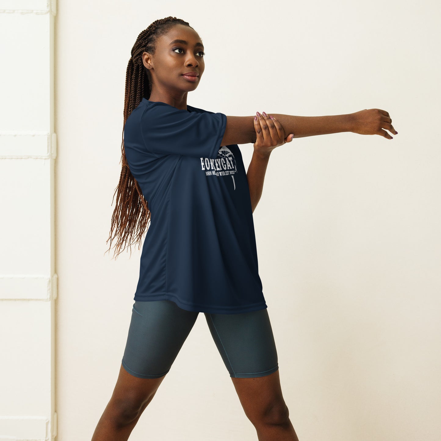 BokeyCat Unisex performance crew neck t-shirt