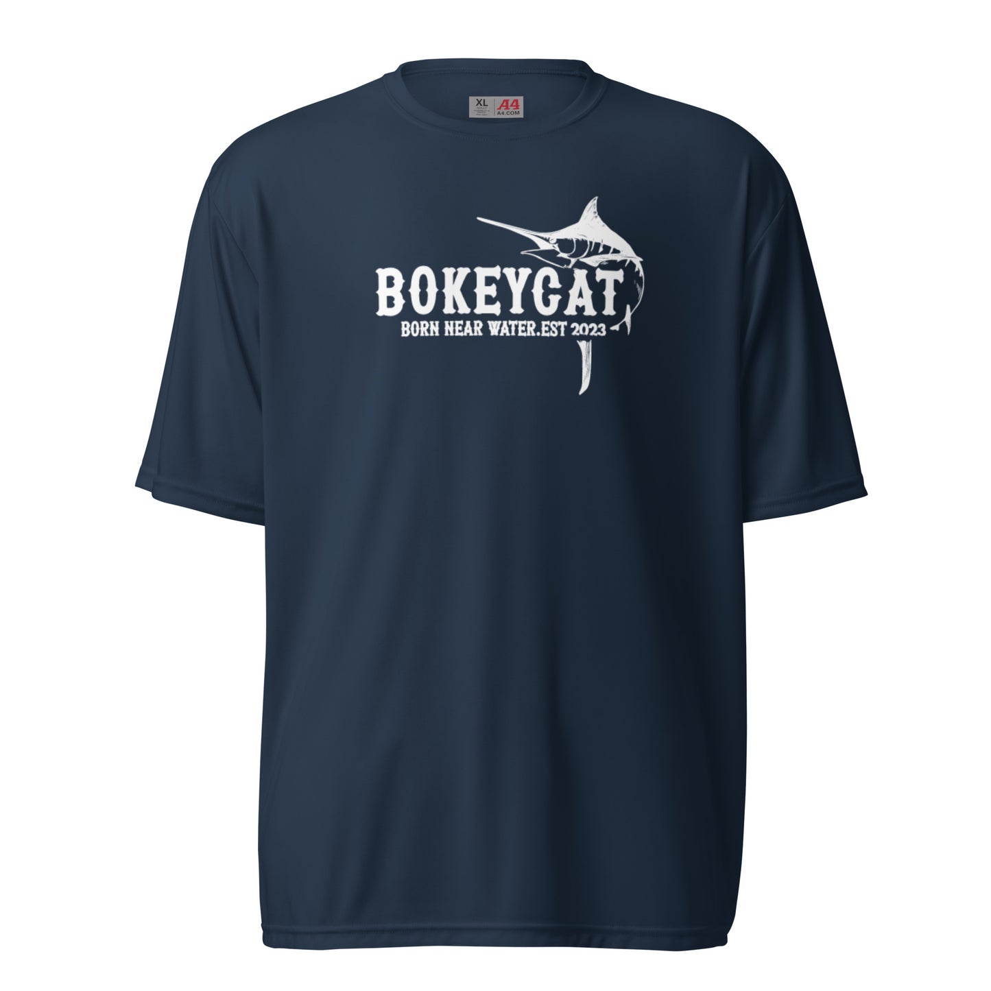 BokeyCat Unisex performance crew neck t-shirt