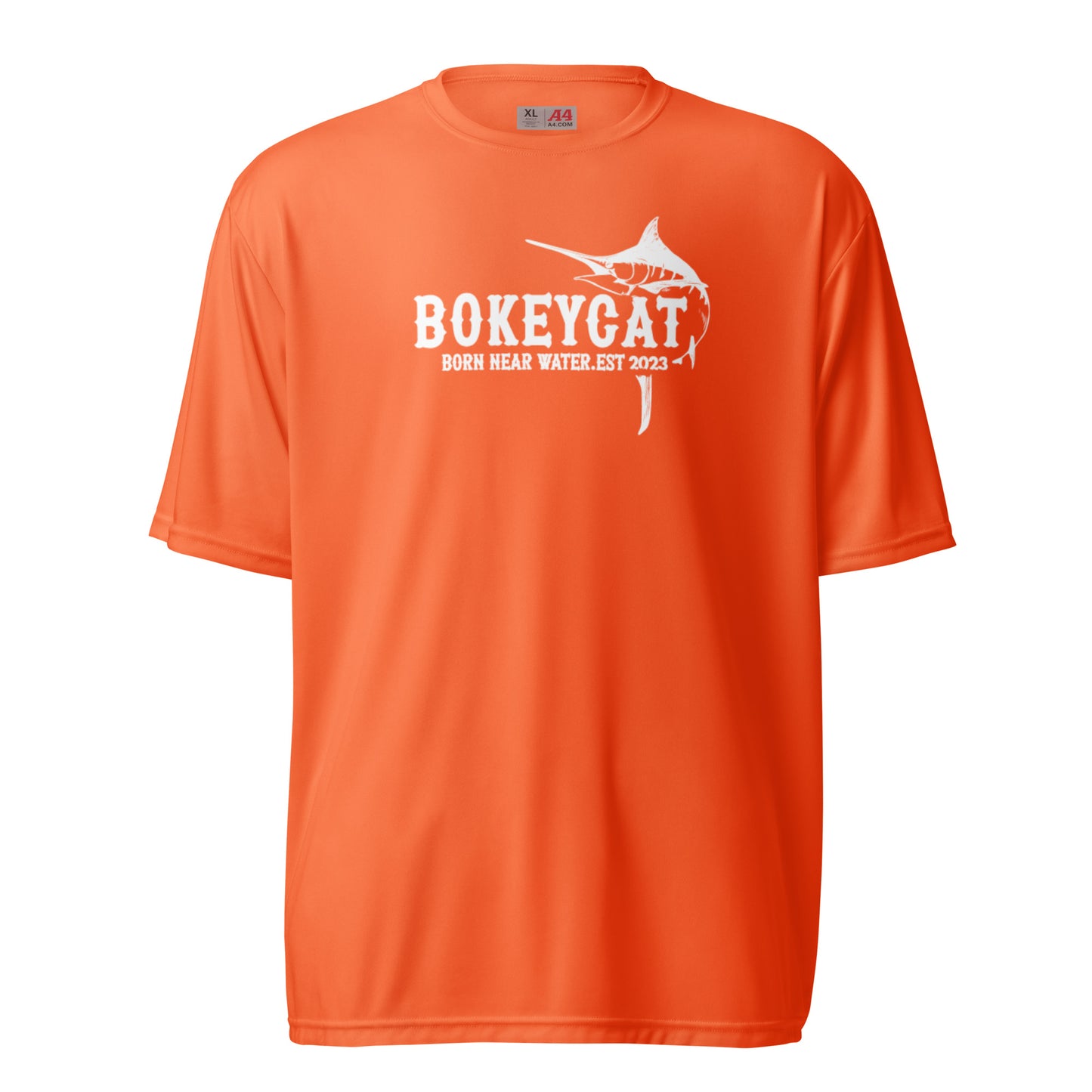 BokeyCat Unisex performance crew neck t-shirt