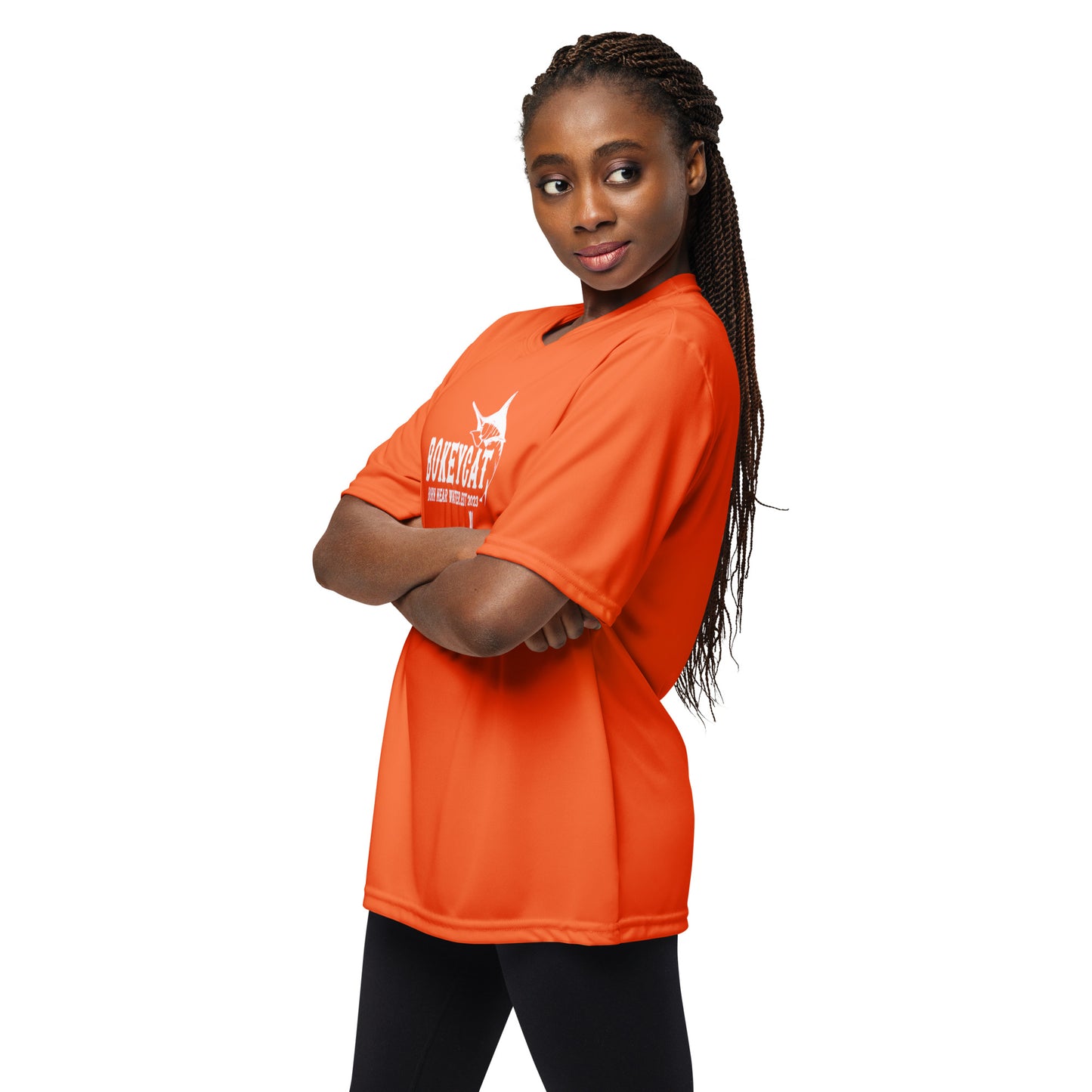 BokeyCat Unisex performance crew neck t-shirt