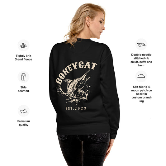 BokeyCat Premium Sweatshirt