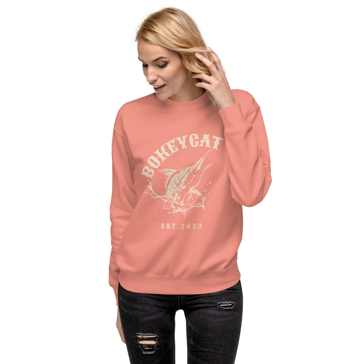 BokeyCat Premium Sweatshirt