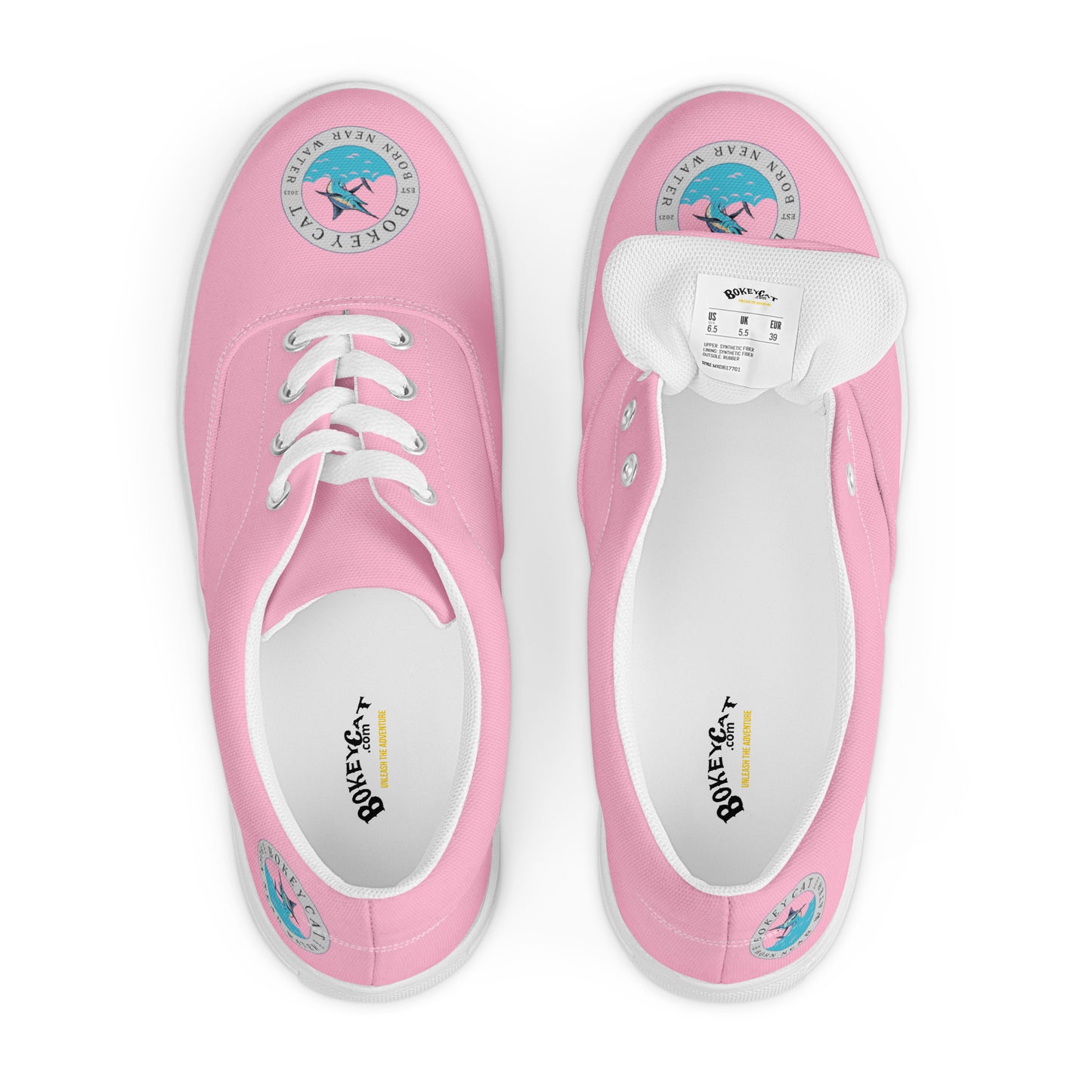 BokeyCat women’s lace-up canvas shoes