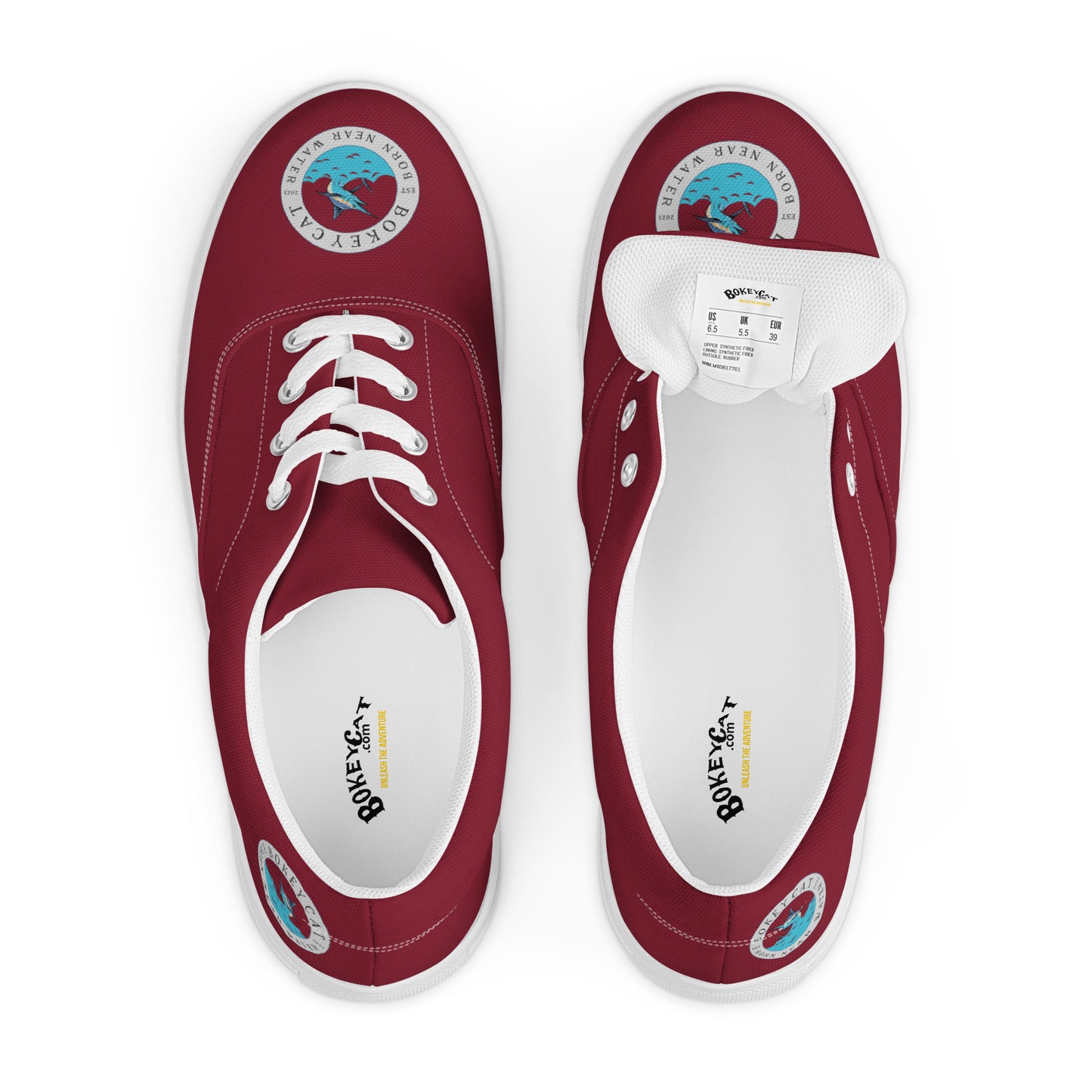 BokeyCat women’s lace-up canvas shoes