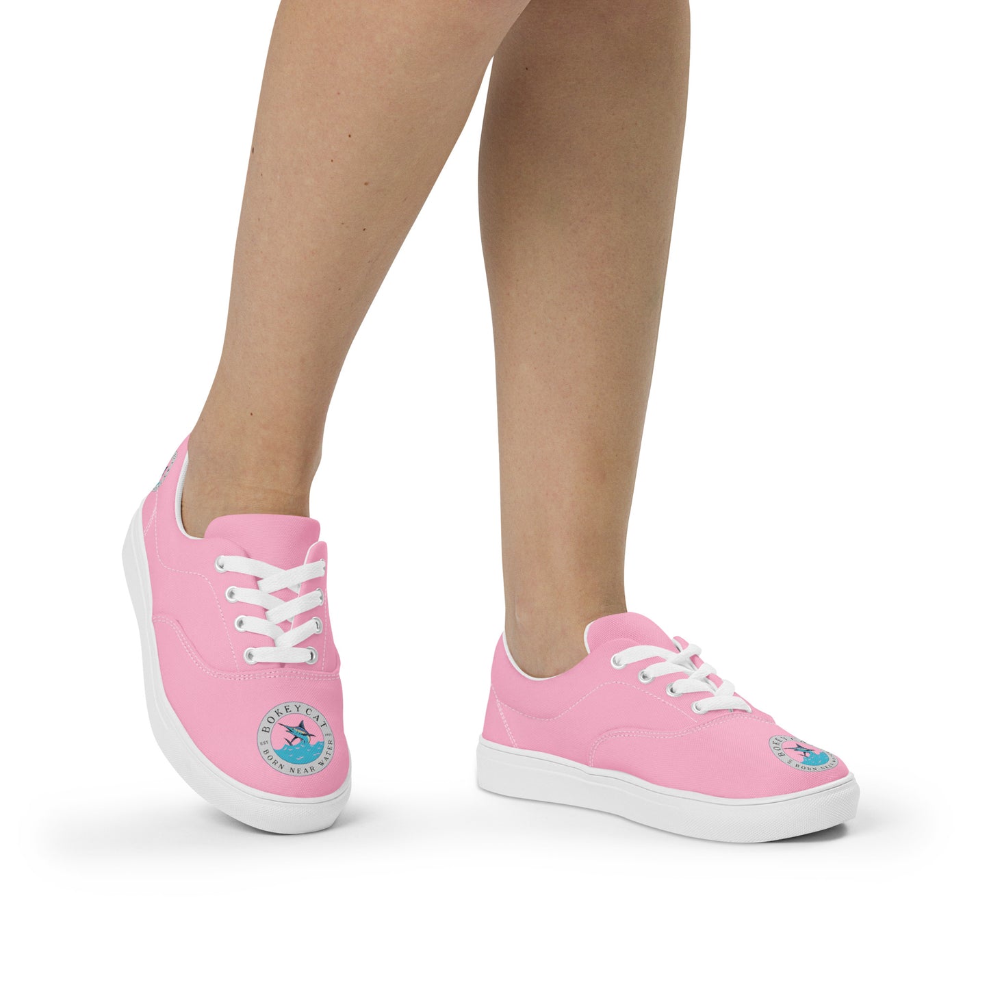 BokeyCat women’s lace-up canvas shoes