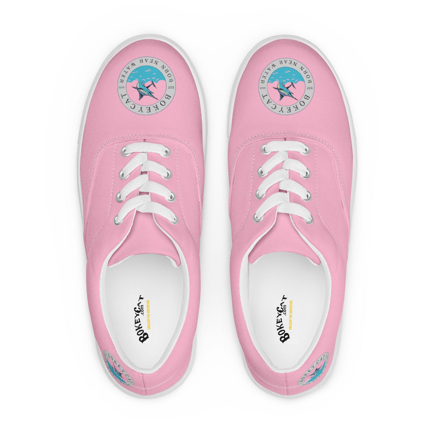 BokeyCat women’s lace-up canvas shoes