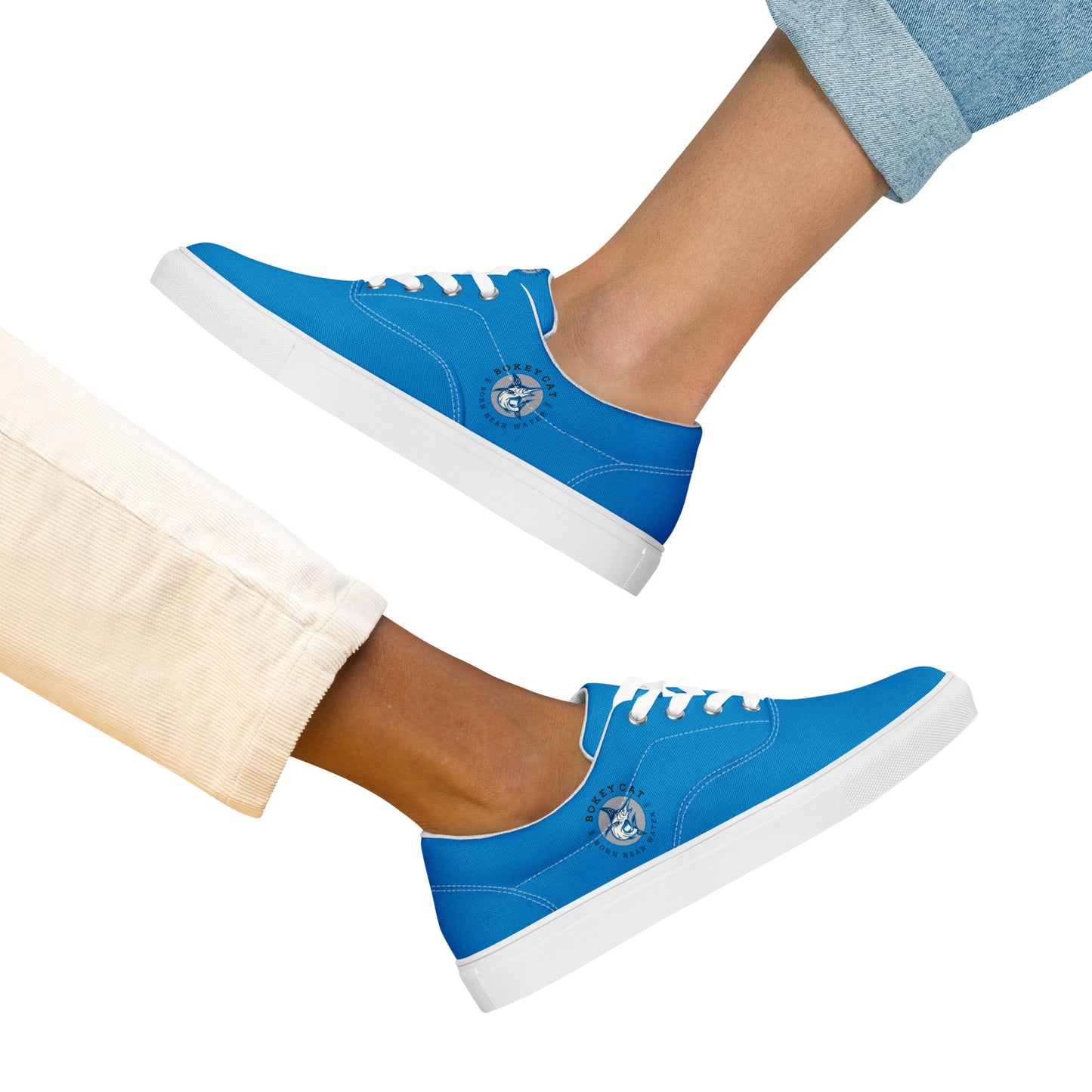 BokeyCat women’s lace-up canvas shoes