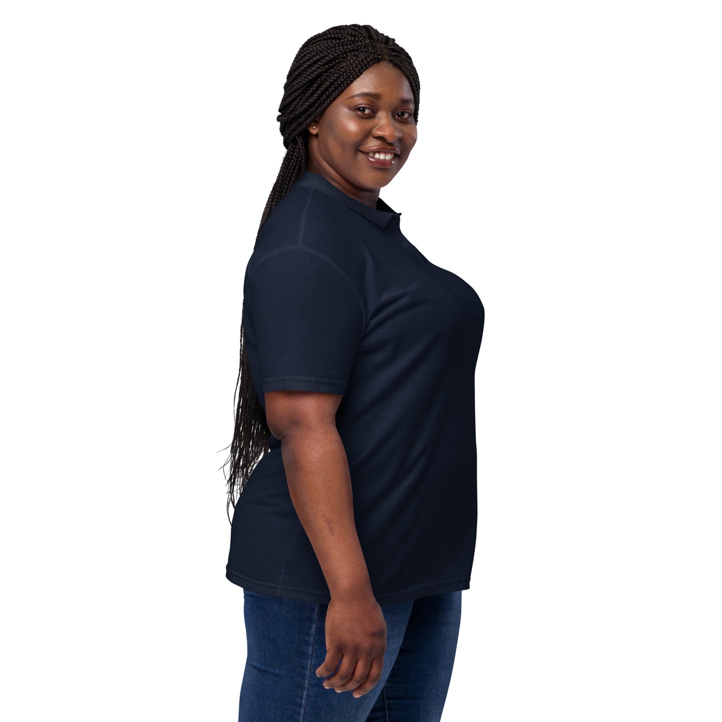 BokeyCat Women’s pique polo shirt