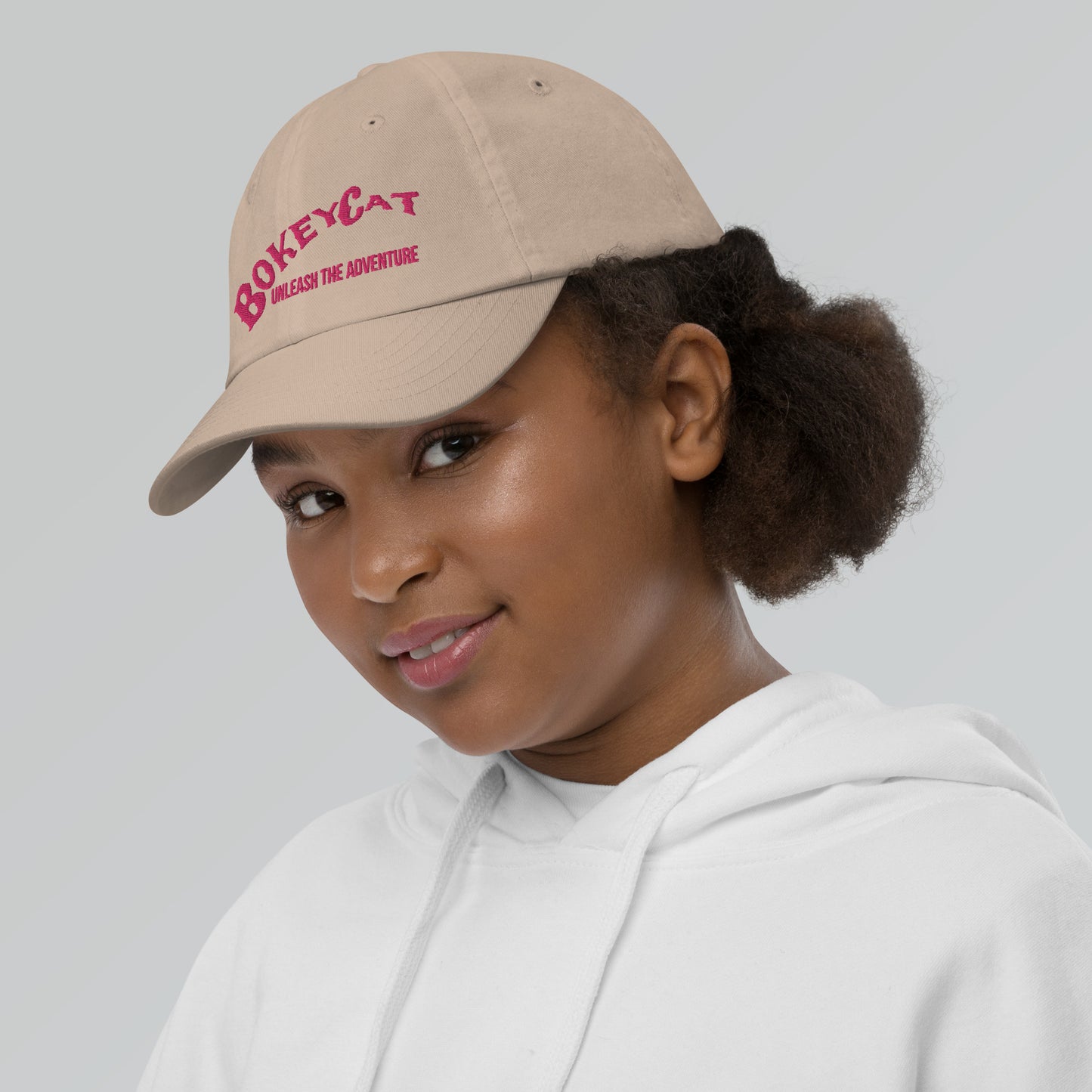BokeyCat Youth baseball cap
