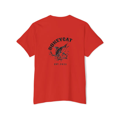 BokeyCat Unisex Heavy Cotton Pocket Tee