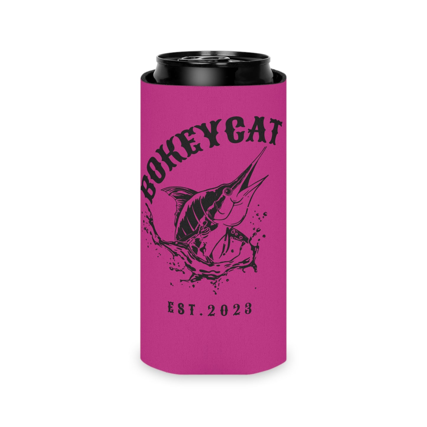 BokeyCat Can Cooler