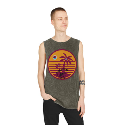 BokeyCat Unisex Stonewash Tank Top