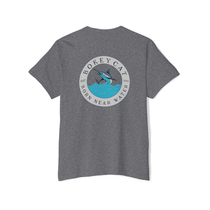 BokeyCat Unisex Heavy Cotton Pocket Tee