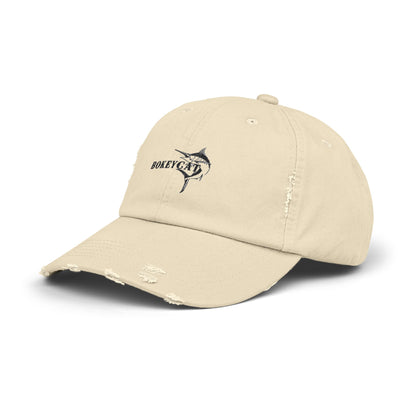 BokeyCat Unisex Distressed Cap