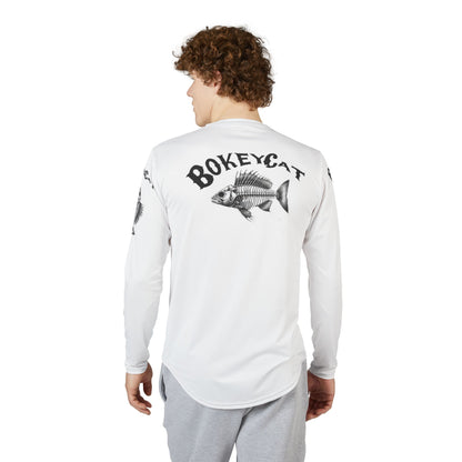 BokeyCat Bones Men's Long Sleeve Shirt  UV Protection
