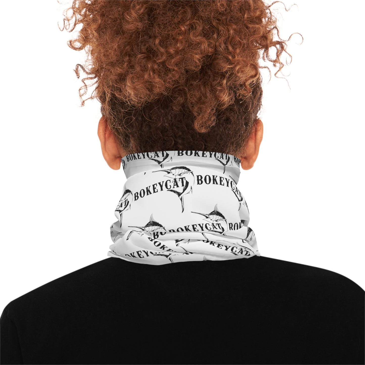 BokeyCat logo Lightweight Neck Gaiter