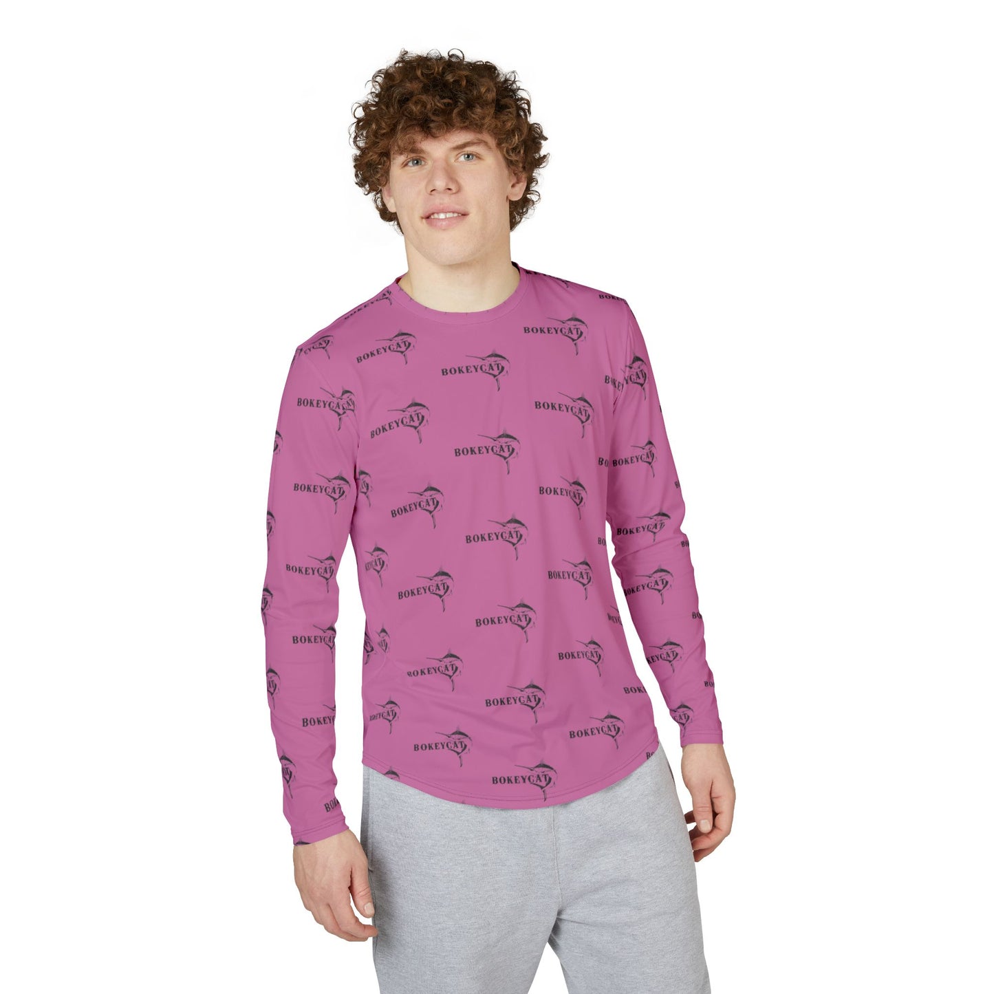 BokeyCat Men's UV Protection Long Sleeve Shirt