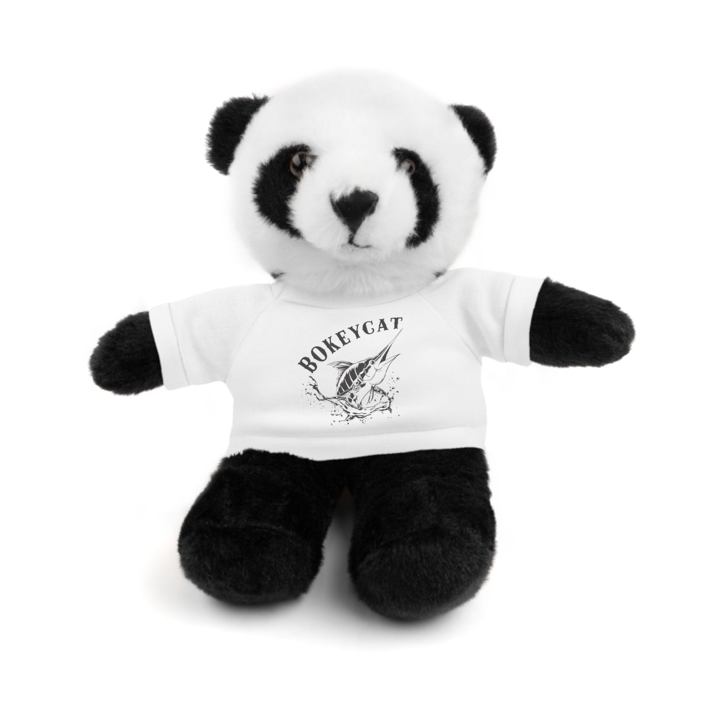 BokeyCat Stuffed Animals w Tee Shirt
