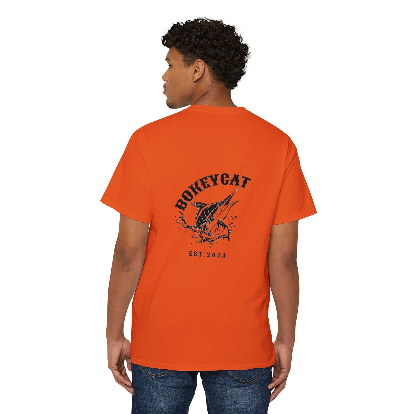 BokeyCat Unisex Heavy Cotton Pocket Tee