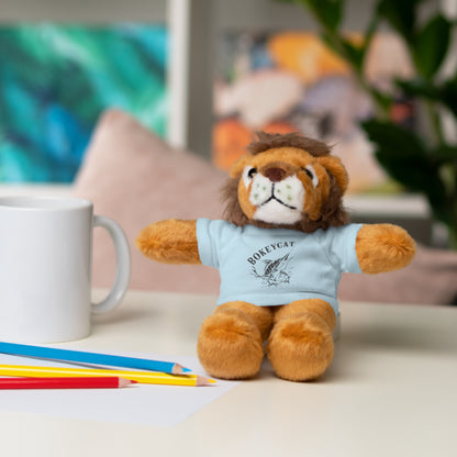 BokeyCat Stuffed Animals w Tee Shirt