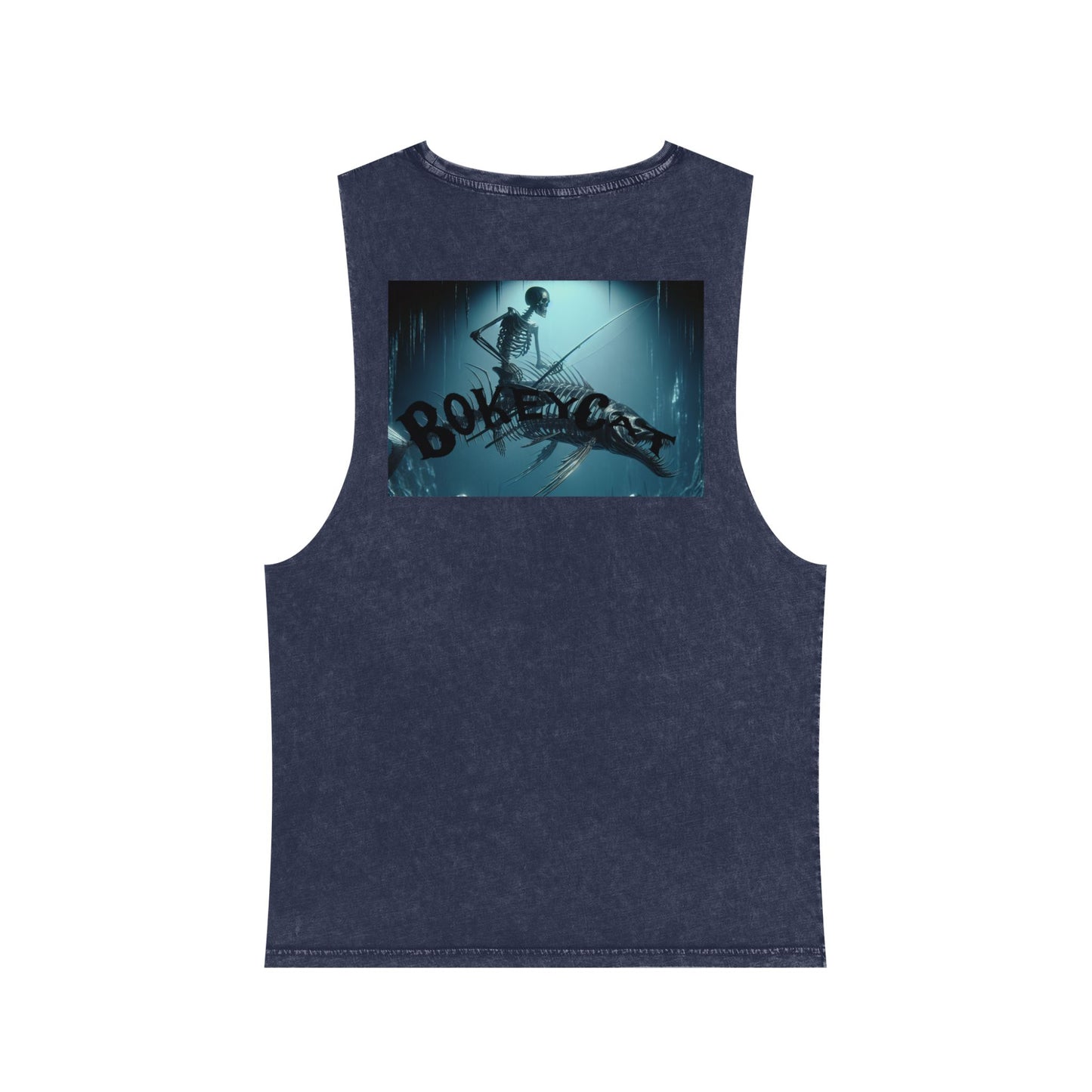 BokeyCat Unisex Stonewash Tank Top