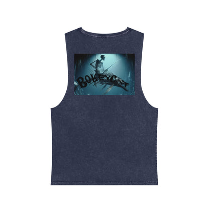 BokeyCat Unisex Stonewash Tank Top