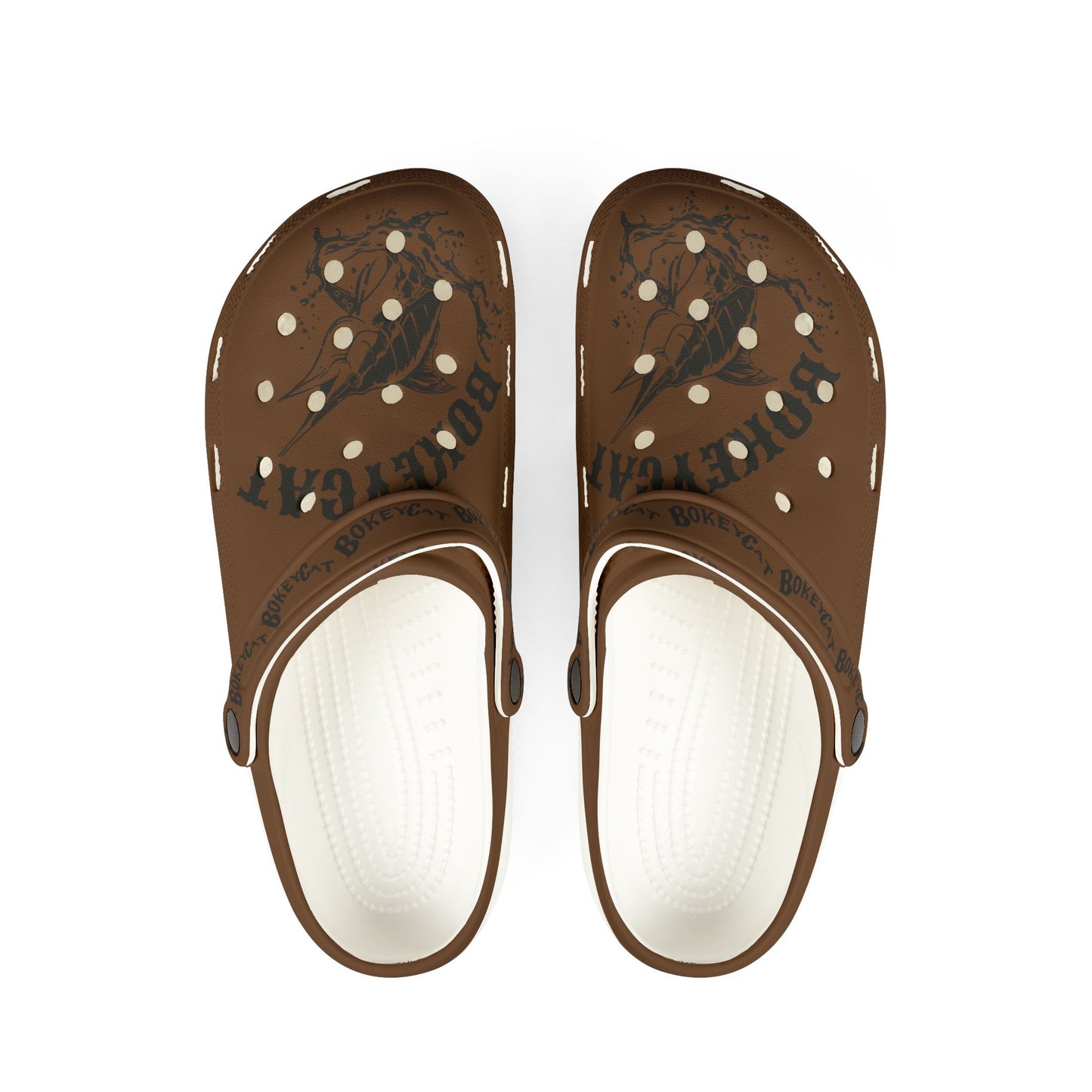 BokeyCat Crocs.  Foam Rubber