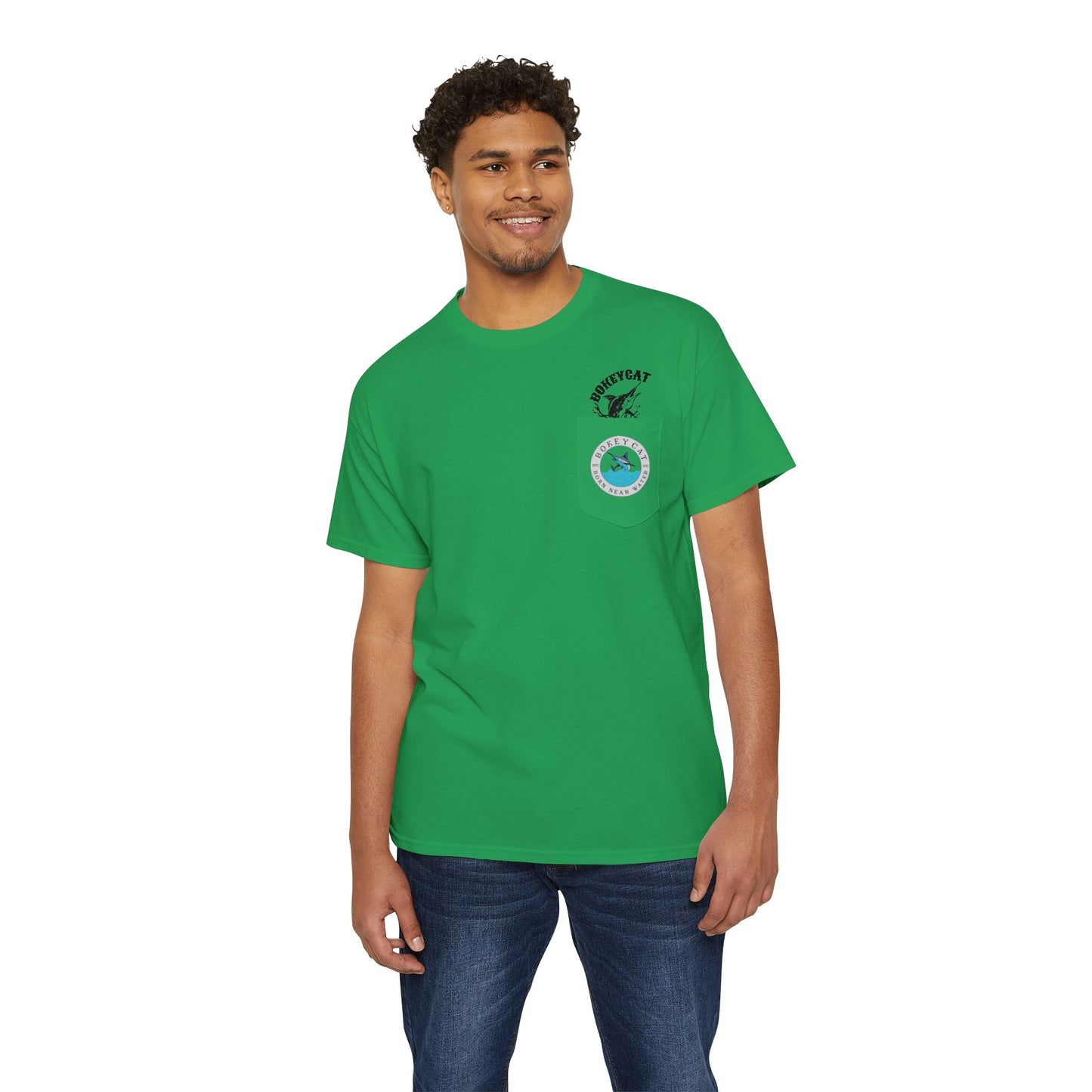 BokeyCat Heavy Cotton Pocket Tee
