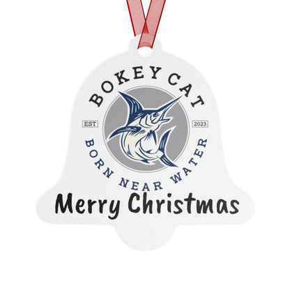 BokeyCat Metal Ornaments