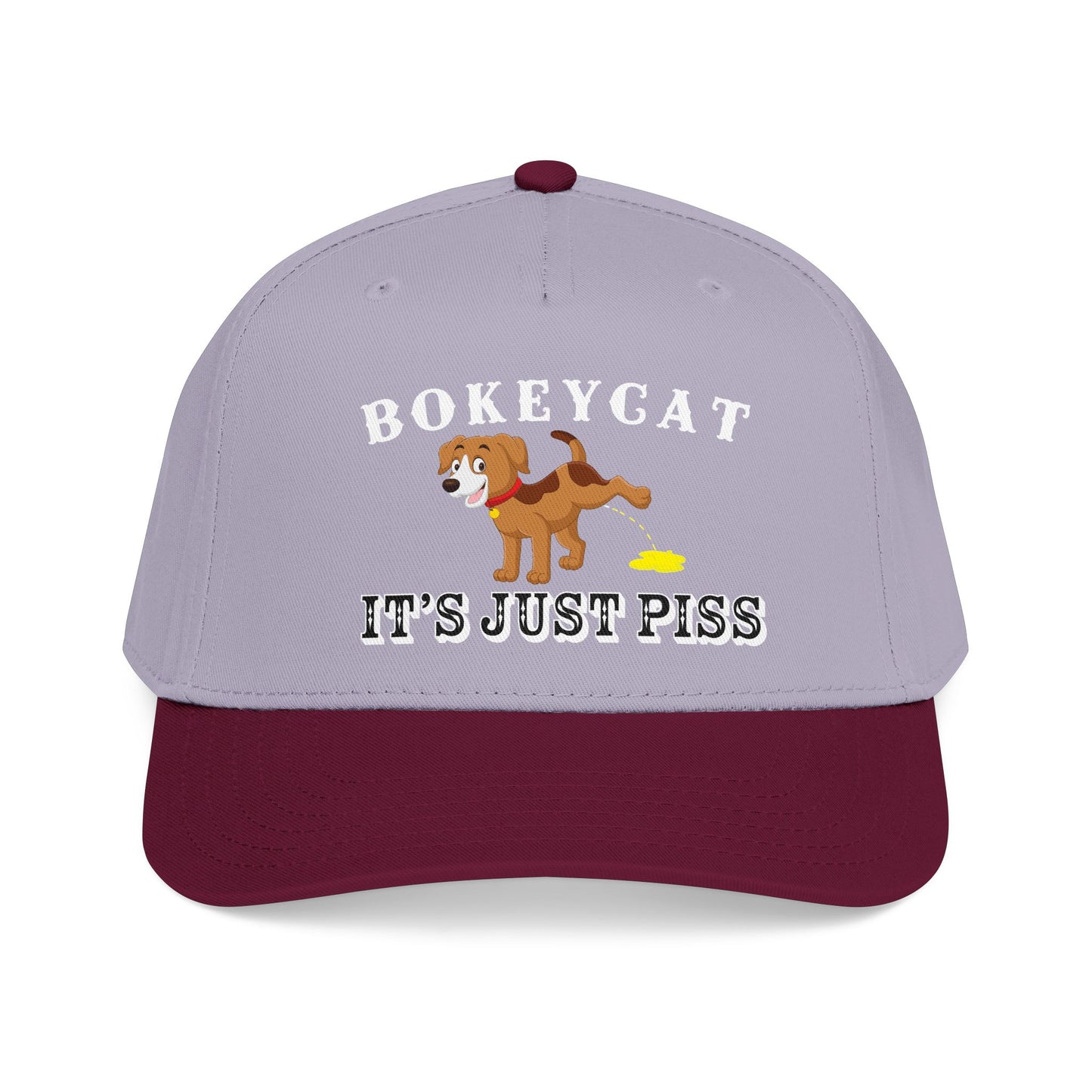 BokeyCat "It's Just Piss" Mid Profile Baseball Cap