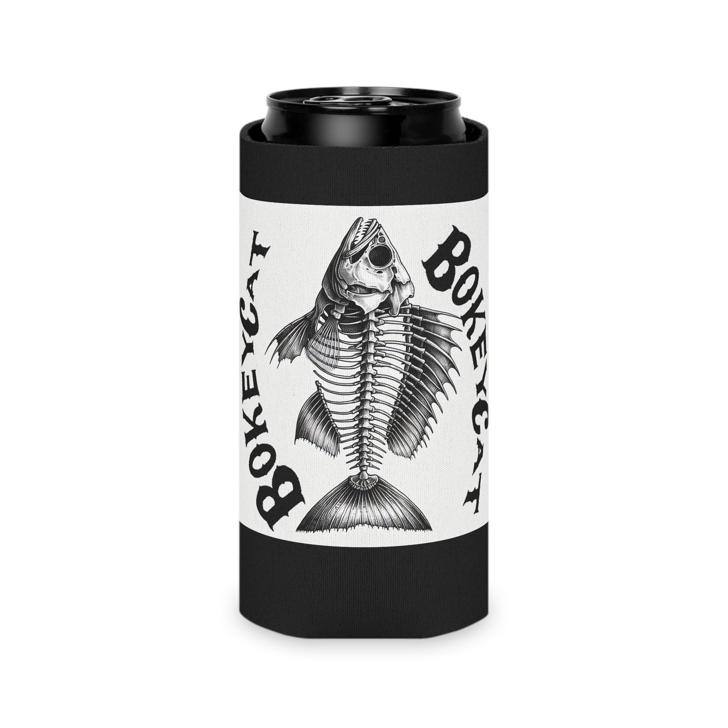 BokeyCat Bones Can Cooler