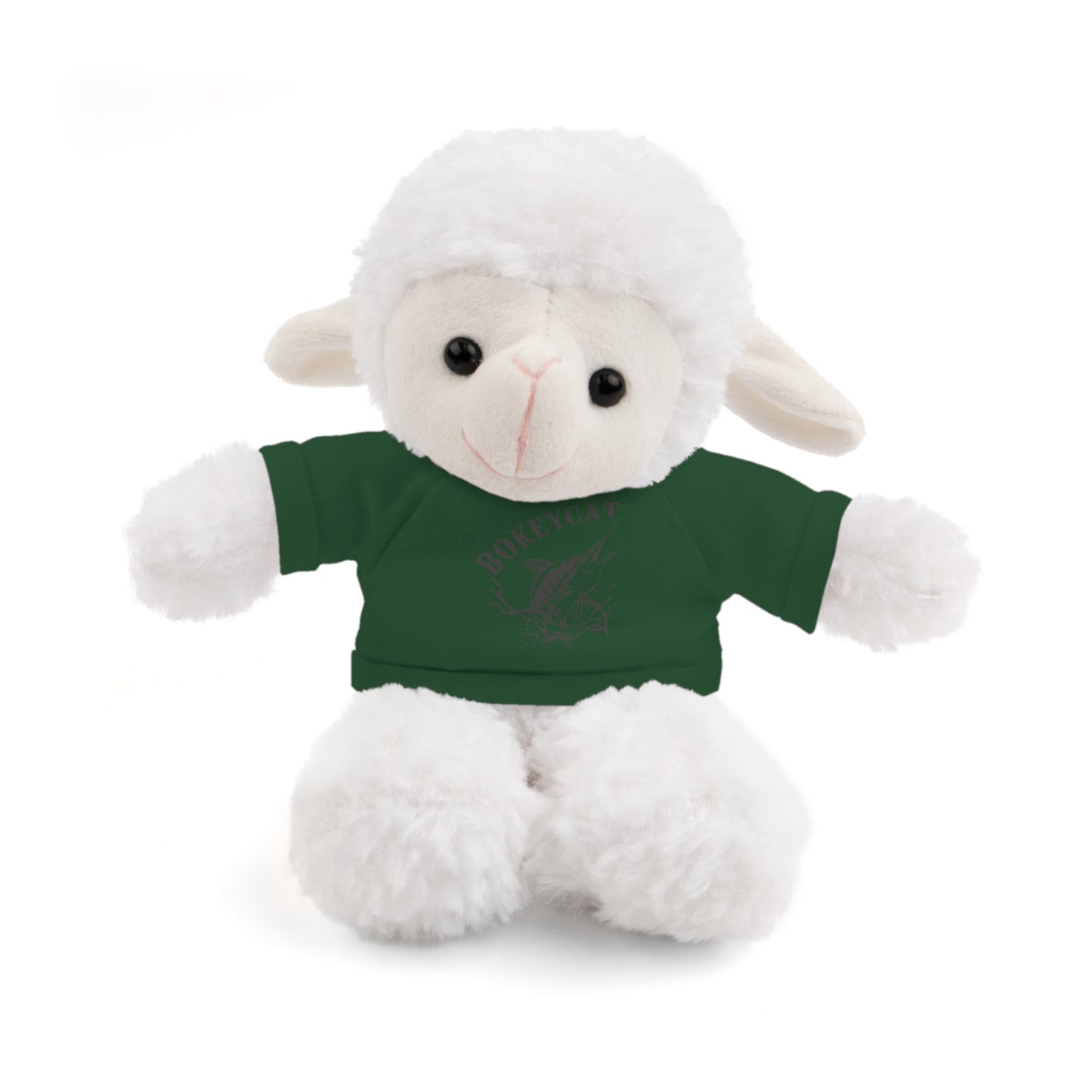 BokeyCat Stuffed Animals w Tee Shirt