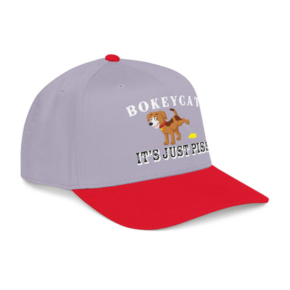 BokeyCat "It's Just Piss" Mid Profile Baseball Cap