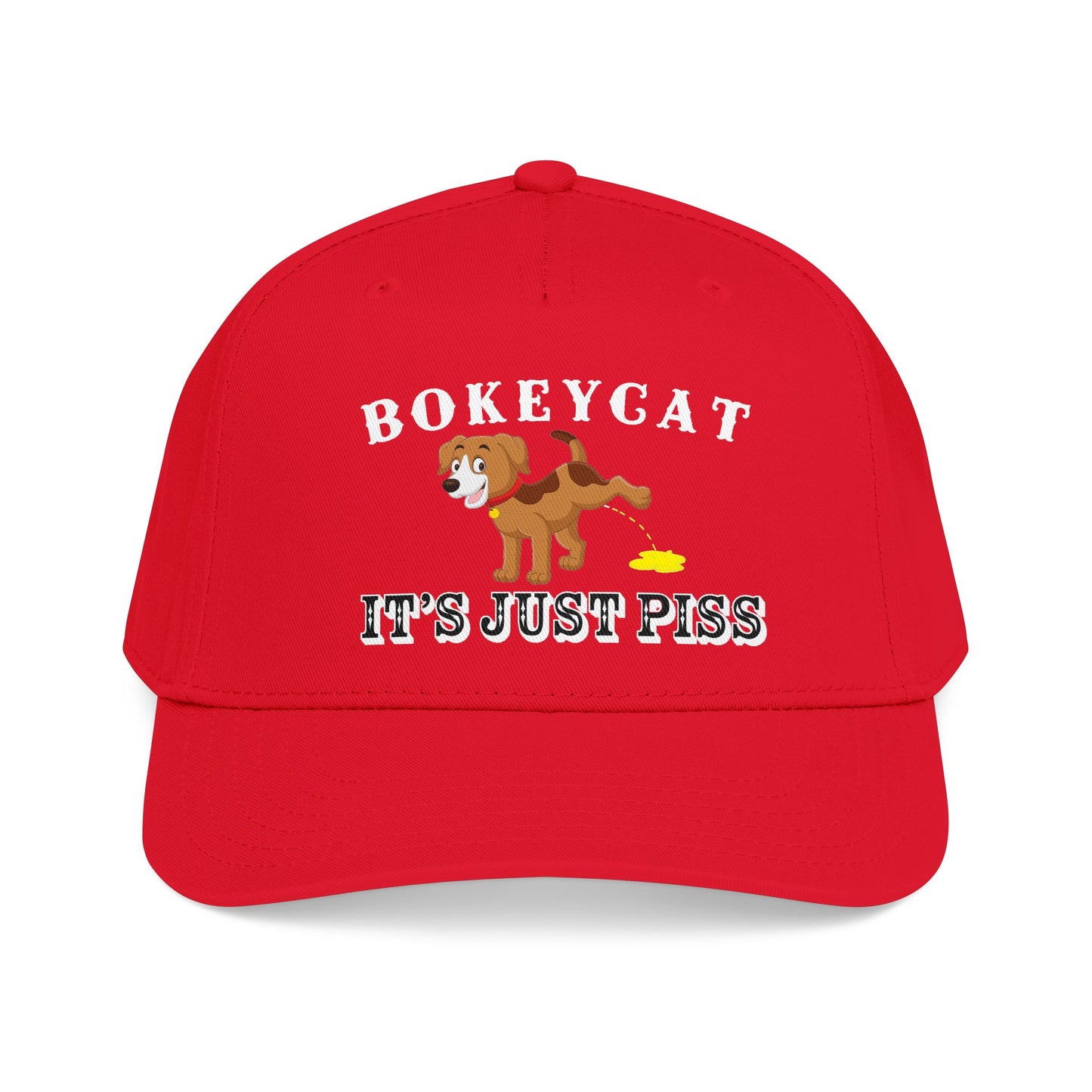 BokeyCat "It's Just Piss" Mid Profile Baseball Cap