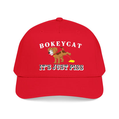 BokeyCat "It's Just Piss" Mid Profile Baseball Cap
