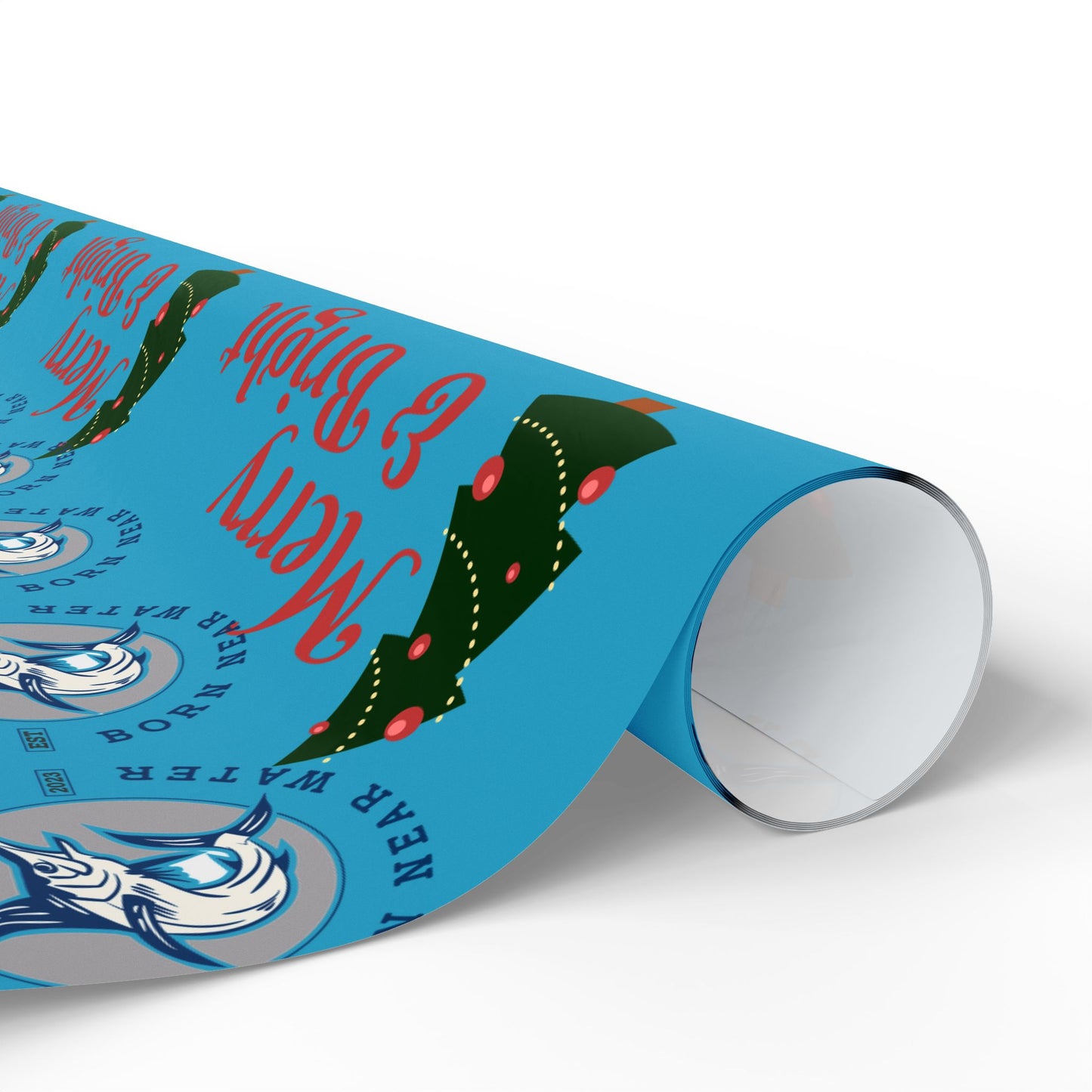 BokeyCat  Christmas Wrapping Paper