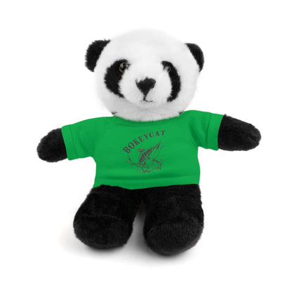 BokeyCat Stuffed Animals w Tee Shirt