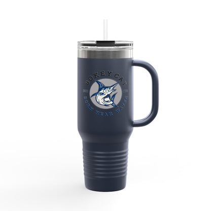 BokeyCat Insulated Travel Mug, 40oz