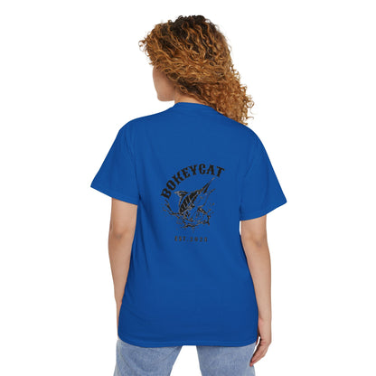 BokeyCat Unisex Heavy Cotton Pocket Tee