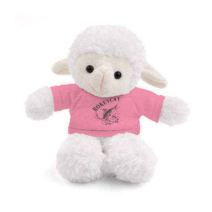 BokeyCat Stuffed Animals w Tee Shirt