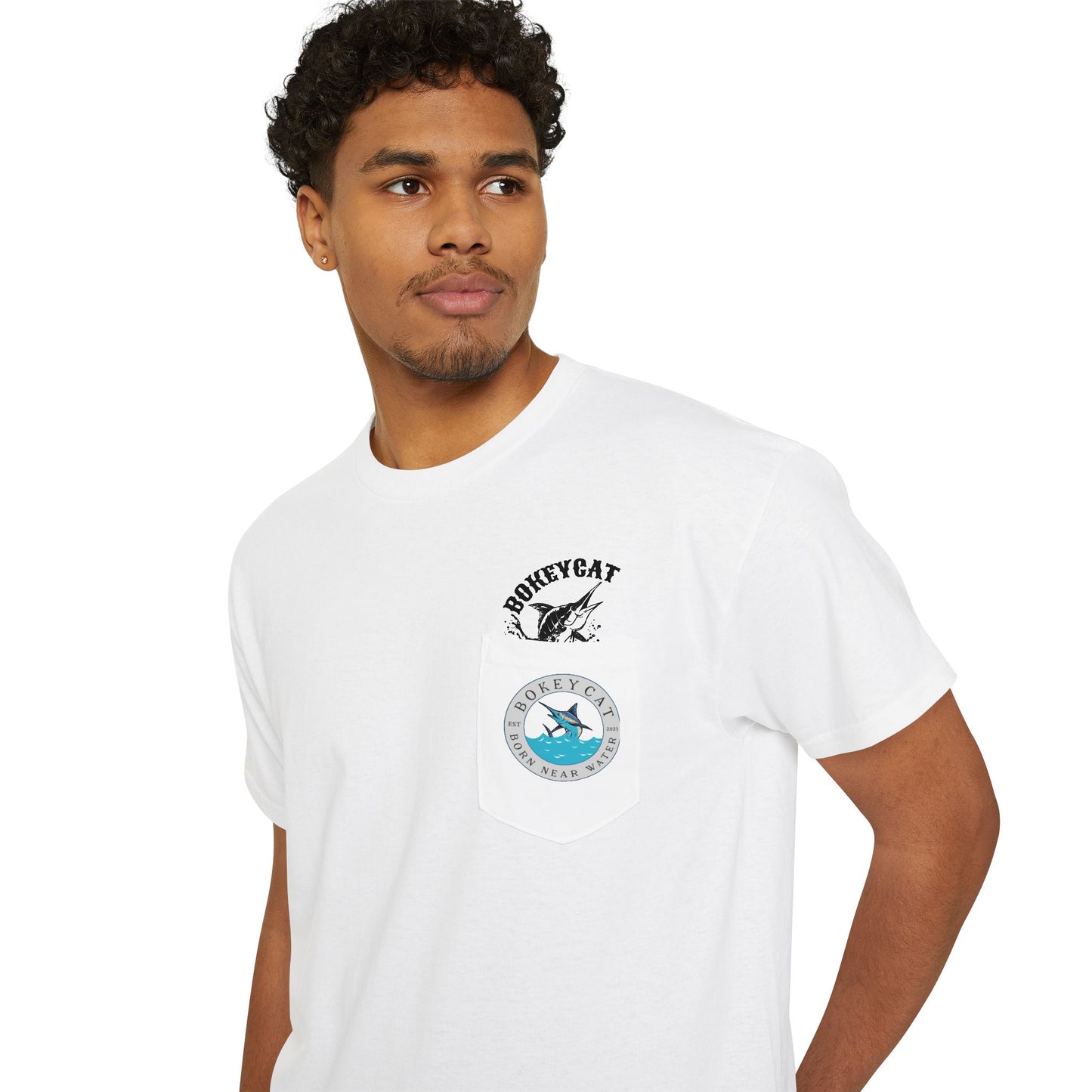 BokeyCat Heavy Cotton Pocket Tee