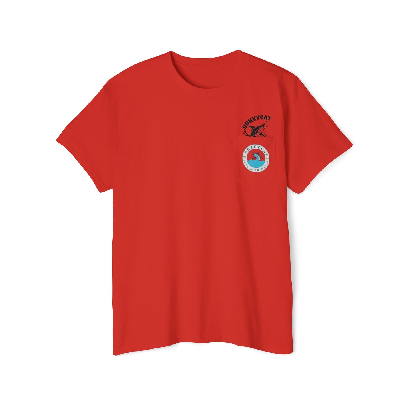 BokeyCat Heavy Cotton Pocket Tee